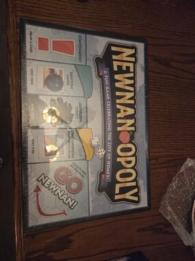 Newnan-opoly Board Game NEW SEALED